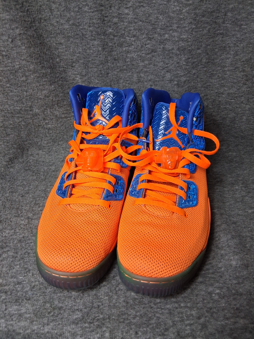 2015 Air Jordan Spike Forty PE Total Orange Size 14 Good Condition.